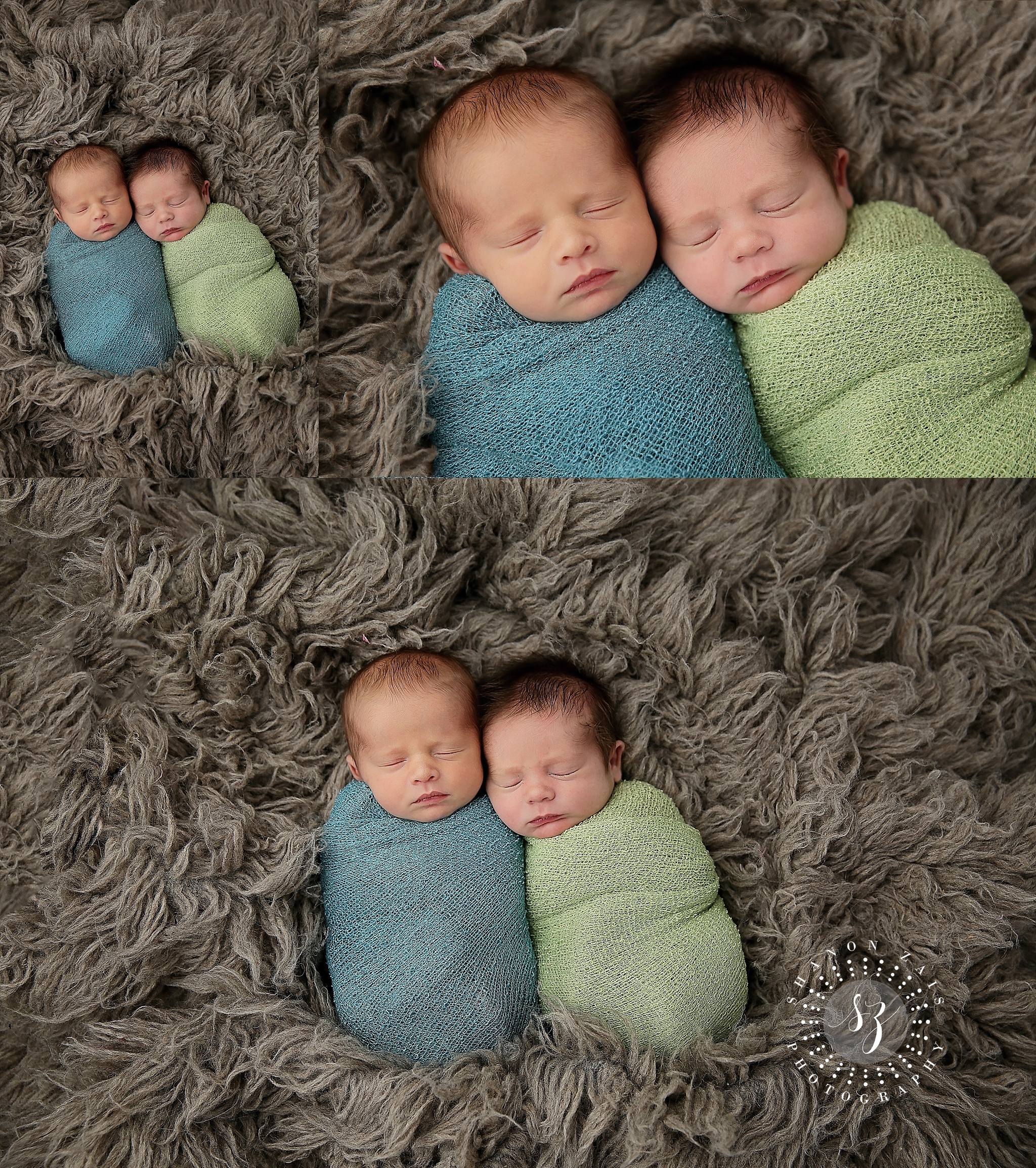 Rainbow twins {Rockwall Newborn Photographer} | Shanon ...